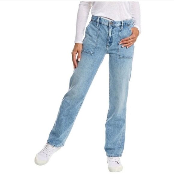 Lafayette 148 New York Denim - Lafayette 148  Wythe High Rise Straight Leg Jeans Size 31